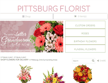 Tablet Screenshot of pittsburgflorist.net